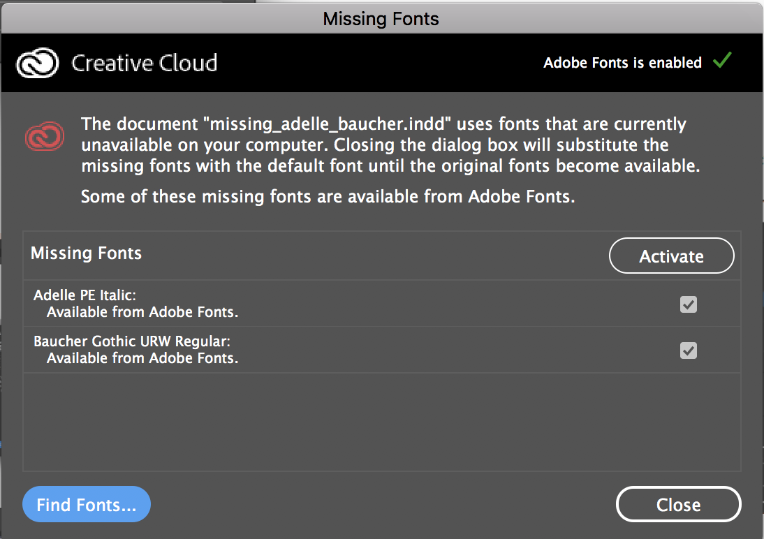 Message App Mac Missing Fonts